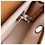 Hermès Herbag Mini Vache Hunter in pelle incrociata beige - vista 13
