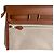 Hermès Herbag Mini Vache Hunter in pelle incrociata beige - vista 16
