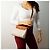 Hermès Herbag Mini Vache Hunter in pelle incrociata beige - vista 2
