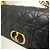 Borsa a Spalla Caro Medium Cannage di Christian Dior Nero - vista 10