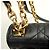 Borsa a Spalla Caro Medium Cannage di Christian Dior Nero - vista 12