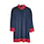 Chanel Pre-Fall 2012 Alpaka Feinstrick Elefantenknopf Pullover Blau  - Ansicht 2