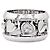 Anillo Chopard, "Happy Diamond Amore", oro blanco y diamante. - vista 2