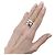 Anillo Chopard, "Happy Diamond Amore", oro blanco y diamante. - vista 5
