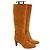 Chloé Botas de camurça camel Camelo - vista 3