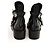 Balenciaga Botas de cuero negro - vista 2