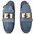 Mule in suede blu cielo di Hermès