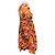 Abito Mini Multicolore a Fiori Viola con Twist Front di Zimmermann - vista 2