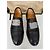 Mocassini Gucci Horsebit in pelle nera Nero - vista 7