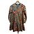 Abito bambina fantasia floreale Kenzo Kids Marrone Rosa Rosso Blu Multicolore Verde Arancione