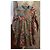 Abito bambina fantasia floreale Kenzo Kids Marrone Rosa Rosso Blu Multicolore Verde Arancione - vista 2