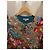 Abito bambina fantasia floreale Kenzo Kids Marrone Rosa Rosso Blu Multicolore Verde Arancione - vista 3