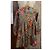 Abito bambina fantasia floreale Kenzo Kids Marrone Rosa Rosso Blu Multicolore Verde Arancione - vista 5