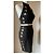 Autre Marque Conjunto fabuloso saia top ANDREA MORANDO preto com tachas prateadas - vista 11