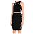 Autre Marque Conjunto fabuloso saia top ANDREA MORANDO preto com tachas prateadas - vista 7