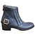 Botines de piel azul Rupert Sanderson