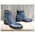 Botines de piel azul Rupert Sanderson - vista 2