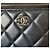Vanity Beauty Case Chanel in Pelle di Agnello Nera Nero - vista 5