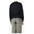 Brunello Cucinelli Navy Monili V-Ausschnitt Pullover - Größe UK 10 Marineblau - Ansicht 2