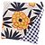 Pierre Louis Mascia Foulard multicolore in seta Blu navy - vista 2