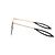 Louis Vuitton Gafas de sol llamas "Z1233W" Negro - vista 3
