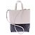 Cabas Céline Tote Bag "Hippopotamus" in bicolor Weiß und Schwarz - Ansicht 2