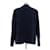 Hermès Marineblazer mit Schulterpolstern Marineblau  - Ansicht 2