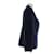 Hermès Marineblazer mit Schulterpolstern Marineblau  - Ansicht 3