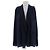 Hermès Blazer de seda marina Azul marino