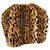 Autre Marque Bolero in pelliccia di leopardo Marrone - vista 2