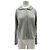 Autre Marque Grau gestrickter Cardigan aus Wolle