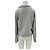 Autre Marque Grau gestrickter Cardigan aus Wolle - Ansicht 2