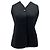 Autre Marque Chaleco negro sin mangas de lana