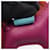Hermès Hermes Rodeo PM Handbag Charm Pink Dark red  - view 3
