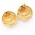 Orecchini placcati oro matelassé Chanel Coco Mark D'oro - vista 6
