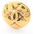 Orecchini placcati oro matelassé Chanel Coco Mark D'oro - vista 8