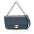 Borsa a Spalla Matelassé Chanel Blu navy