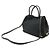 Borsa a mano/borsa a spalla in nastro jacquard PRADA Nero - vista 3