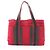 Hermès Troca Horizontal MM Tote Bag Braun Schwarz Rot