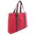 Hermès Troca Horizontal MM Tote Bag Braun Schwarz Rot - Ansicht 2
