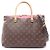 Sac à main Pallas Louis Vuitton Marron Rose Rouge