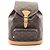 Zaino/borsa Montsouris MM Louis Vuitton Marrone
