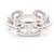 Schalring Chaine d'Ancre von Hermès Silber Metall