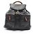 Zaino in pelle nera Gucci Bamboo Nero