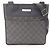 Borsa a Spalla in Denim e Pelle GG di Gucci Nero
