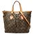 Borsa Louis Vuitton Monogram Palermo PM Marrone Monogramma