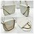 Borsa a Spalla Mount Medium di Bottega Veneta Bianco - vista 4