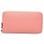 Hermès Azap Lang Wallet in Rose Confetti Pink