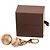 Portachiavi Bijou Sac Mini Lin Croisette Violine Louis Vuitton Rosa Beige Crudo - vista 5