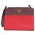 Borsa a spalla in pelle da donna Prada Bibliothèque 1BC034 Rosso Bordò